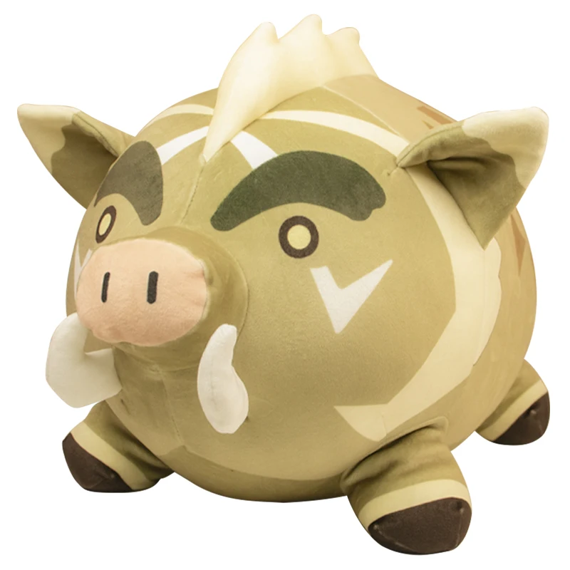 

Genshin Impact Morax Dragon Zhongli Plush Pillow Doll CosplayTartaglia Cute Duck Toys Halloween Props Cartoon Wild boar king Toy