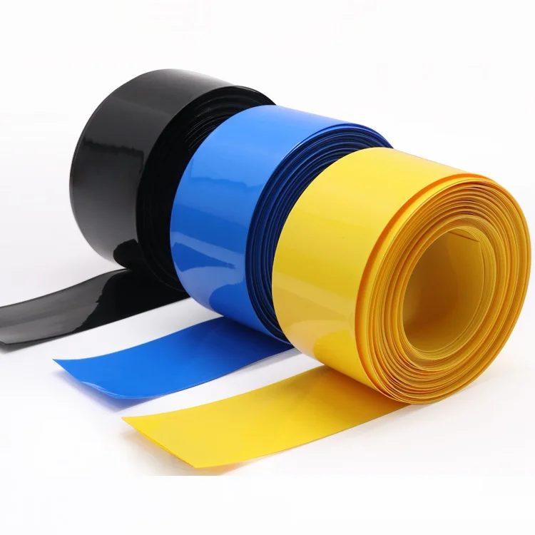 

Width 43mm PVC Heat Shrink Tube Dia 27mm Lithium Battery 26650 Insulated Film Wrap Protect Case Pack Wire Cable Sleeve Colorful