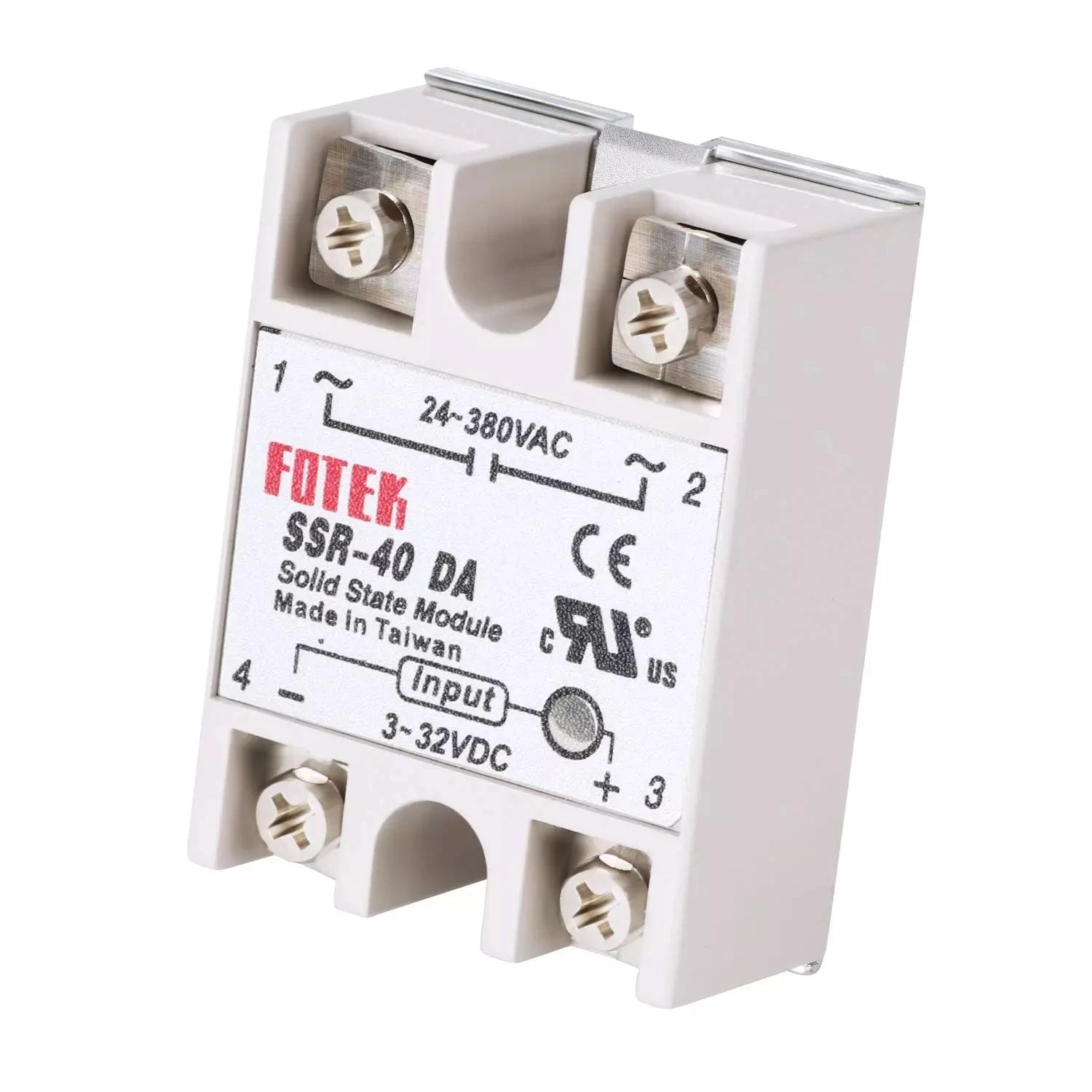 SSR-10DA 25DA 40DA 60DA 80DA 100DA DC to AC 10AA 25AA 40AA Однофазное твердотельное реле SSR | Обустройство