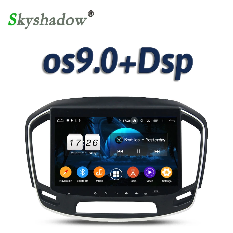 DSP 10 1 &quotIPS Android 2 ГБ + 16 Гб 4 ядерный автомобильный DVD плеер GPS карта RDS радио wifi BT 5 0