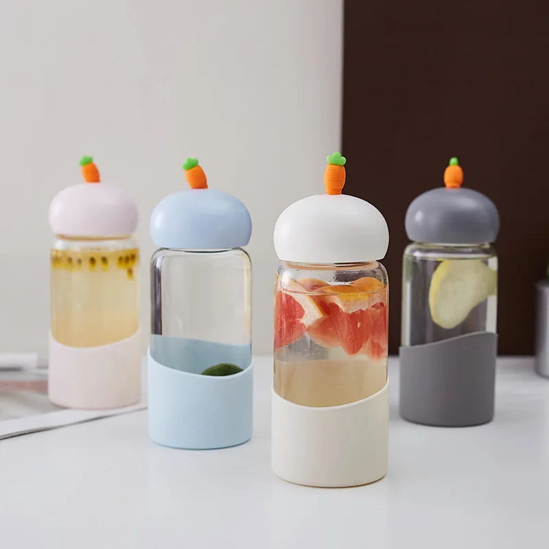 Милые кружки для моркови и воды мини Дорожные Кружки пластиковая бутылка чая