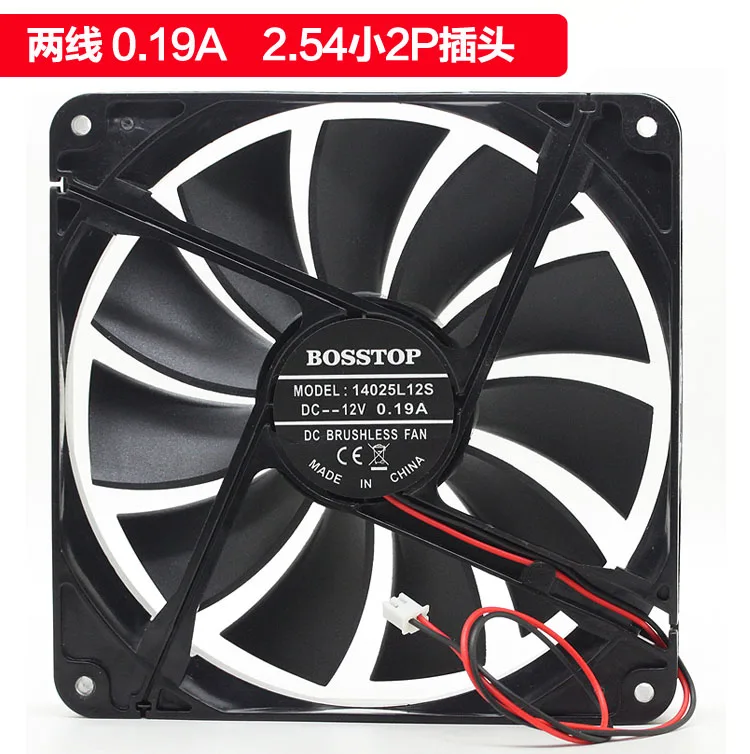 

Silent SXDOOL 14cm chassis fan 14025 silent cooling fan 14025L12S 140×140×25mm cooler