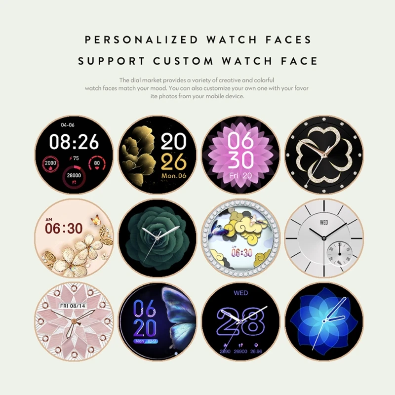

Zeblaze Lily Smart Watch Fitness Tracker Heart Rate Sleep Monitor Step Counter Dropshipping