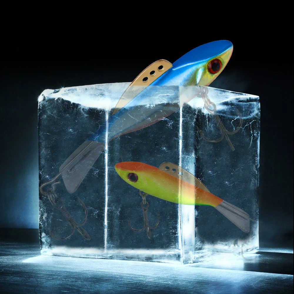 FISH KING 1PCS Winter Ice Fishing Lure Jig Bait Balancer Isca Artificial Hard Baits Jigging Balanced Perch Pike Fishing Tackle