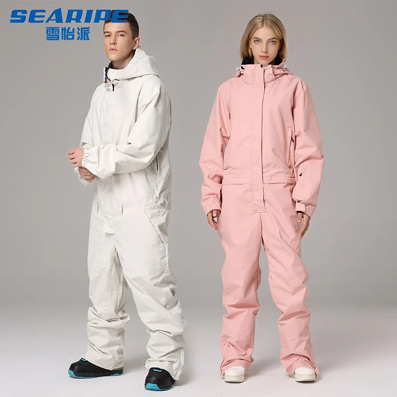 Лыжный костюм куртка цельный комбинезон для сноуборда Зимний водонепроницаемый