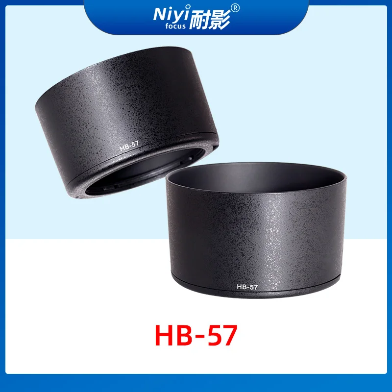 

1pcs New Black HB-57 Camera Shade Hood For Nikon Lens AF-S 55-300/4.5-5.6G ED VR 55-300mm NIKKOR HB 57 Bayonet Lens Hood