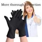 Нитриловые перчатки, резиновые удобные одноразовые нитриловые перчатки для механика, перчатки для осмотра, чистящий инструмент для женщин и мужчин, защитные перчатки