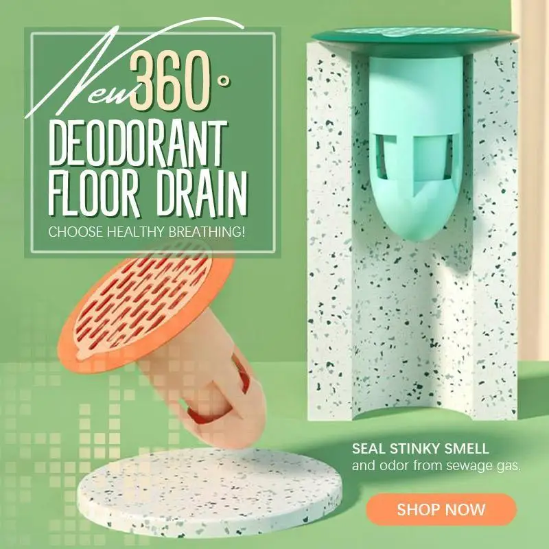 Новый 360 ° дезодорирующий напольный дренаж с защитой от насекомых дренажный сердечник для ванной и душа, фильтр для раковины, уловитель воло...