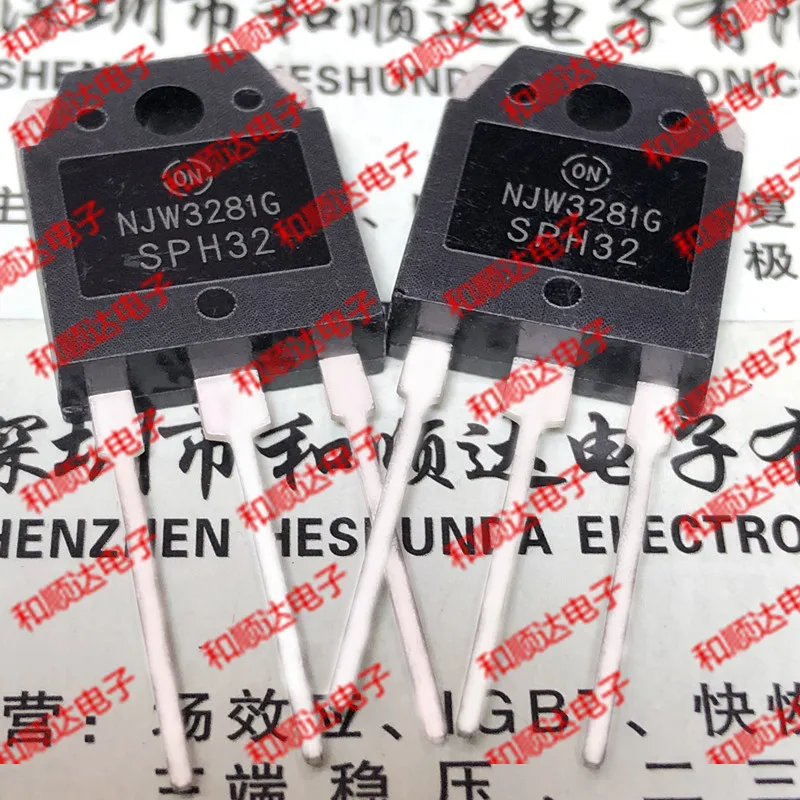 

10pcs/lot NJW3281G New Spot TO-3P 250V 15A