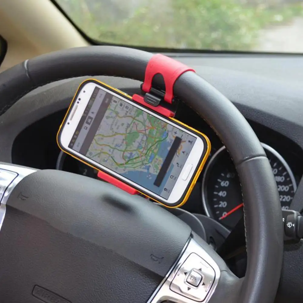 Универсальный Автомобильный руль мобильный телефон держатель телефона/GPS
