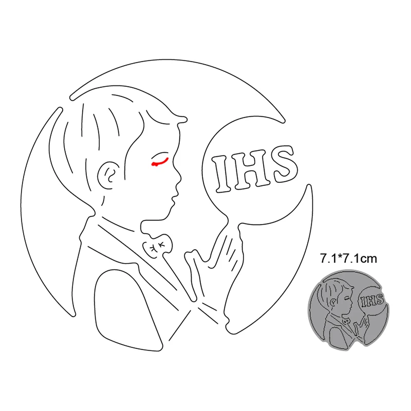 Пресс-формы металлические для мальчиков и девочек формы резки скрапбукинга