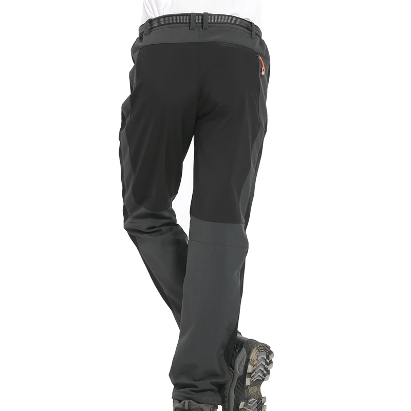 Зимние мужские и женские походные брюки уличные флисовые водонепроницаемые