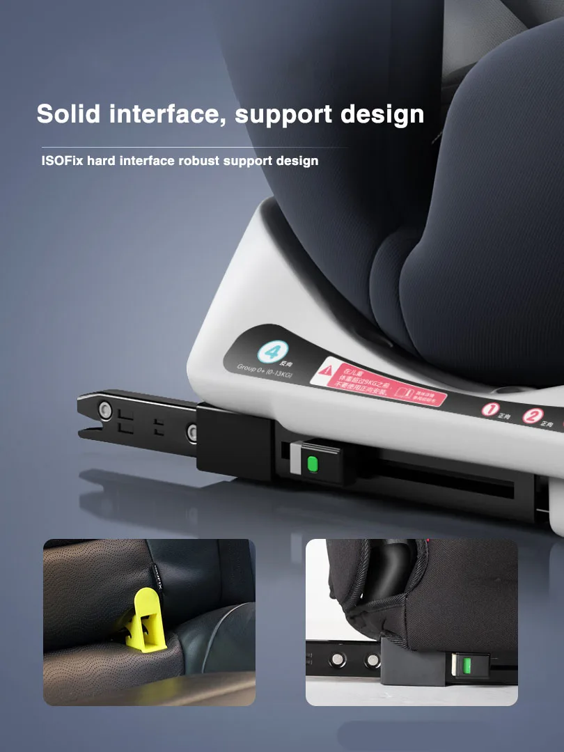Детское автокресло поворот на 360 градусов детское безопасное сиденье isofix