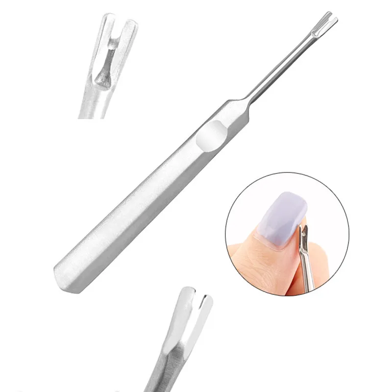 1 шт. скребок для удаления кутикулы из нержавеющей стали|Пушеры кутикулы| |