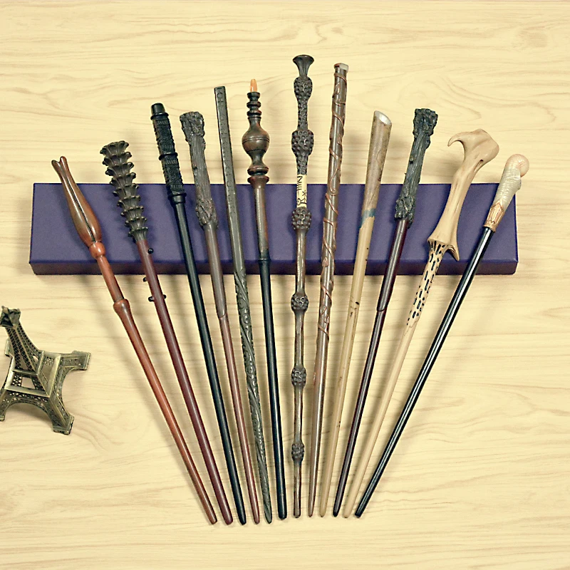 12 видов волшебных палочек Поттер Косплей металл/Железный сердечник детская