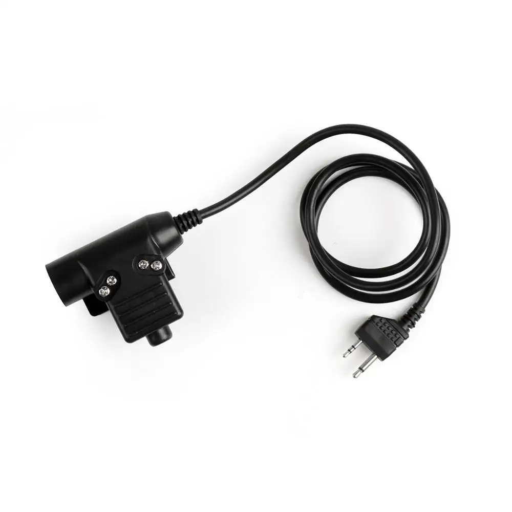 

Artudatech 5Pcs 2Pin Z Tactical Bowman TCI U94 PTT Headset For Midland LXT 210 410 420 435 G225 G227 G300
