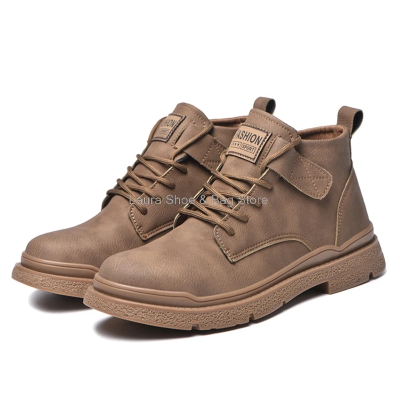 

safety shoes men ankle breathable work sneakers steel toe kevlar midsole rubber work safety boots male working shoes security