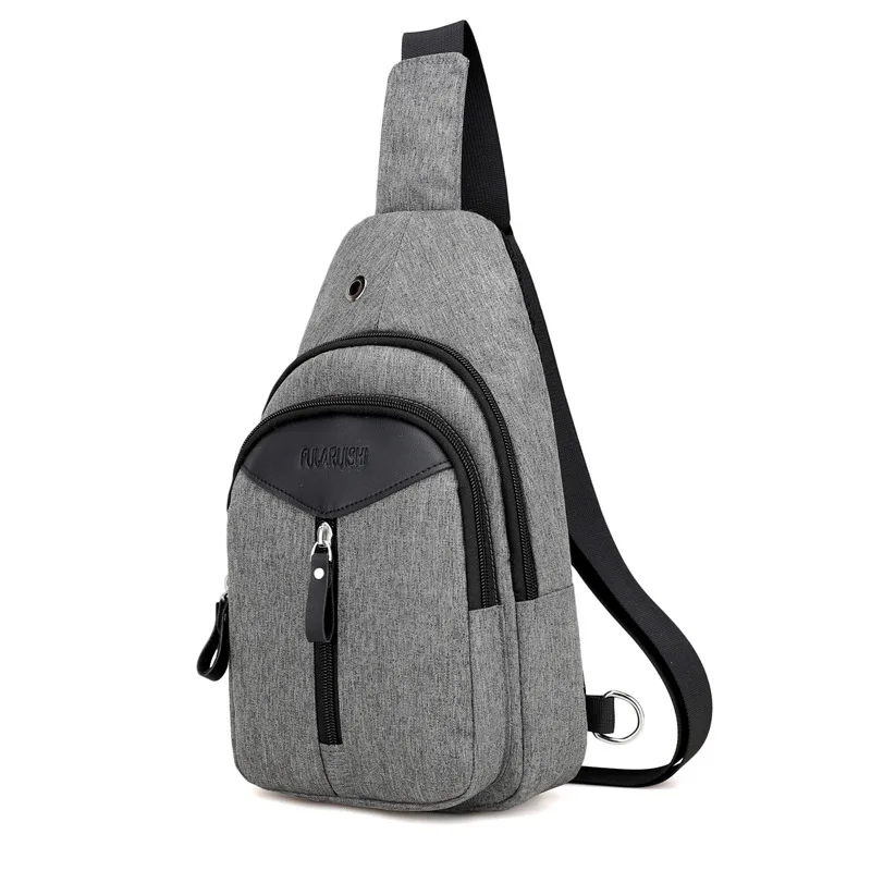 

New men's fashionable waterproof and wear-resistant nylon Waist Packs leisure bag Chest bag Anti-theft bag C29