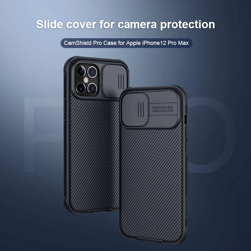 

Camera Protection Case for For iphone 12 Nillkin Slide Protect Protection Cover For iphone 12pro max casing Fundas iphone12 mini