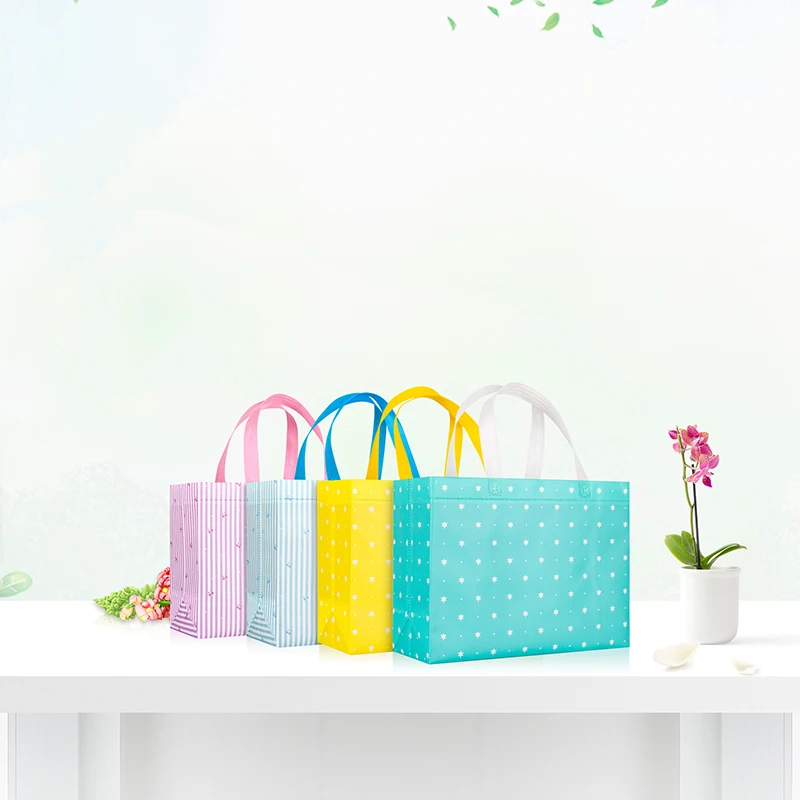 Складная хозяйственная сумка многоразовая Большая складная сумка-тоут Нетканая