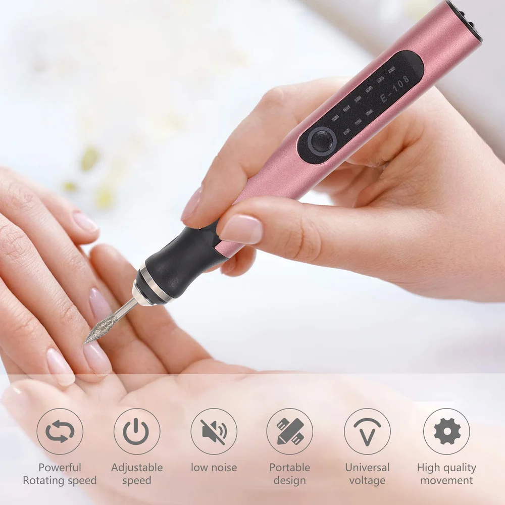

1 Set of Manicure Nail Grinder Machine Polishing Tool Nail Sander Nail Tool