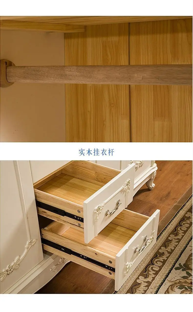 Madera деревянный шкаф Range Vetement для хранения кварто Европейский шкаф Mueble De Dormitorio мебель для спальни шкаф