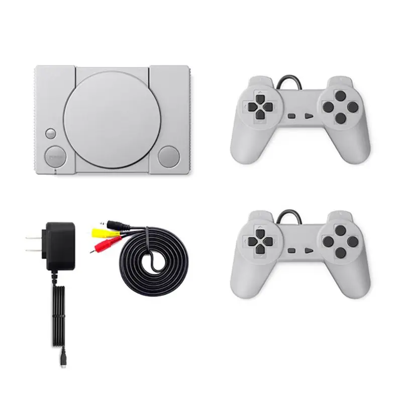 

2021 New Classic 8-bit PS1 Mini Home Game Console Retro Two-player Game Console 620 Games