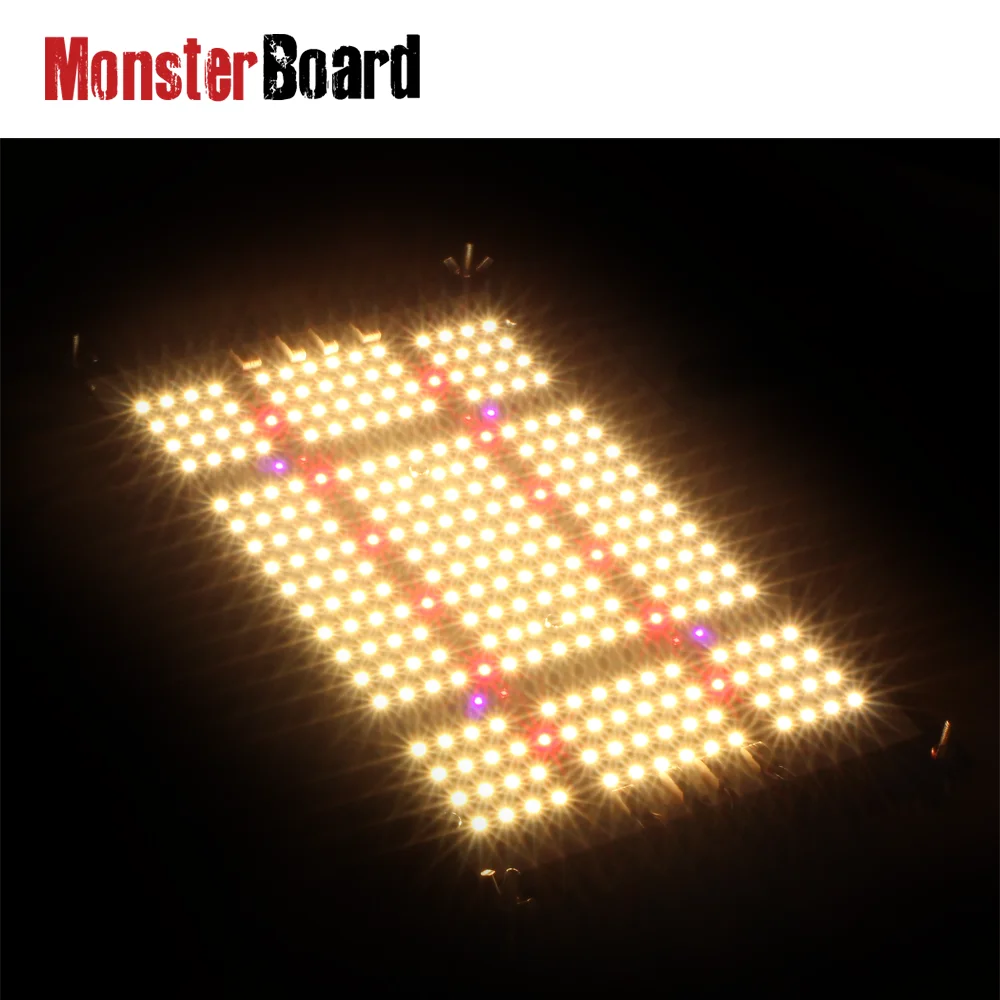 Geeklight Emerson effect monster board V4 120 Вт king grow led brite lm301h 3500K 3000K mix 660nm UV IR полный спектр