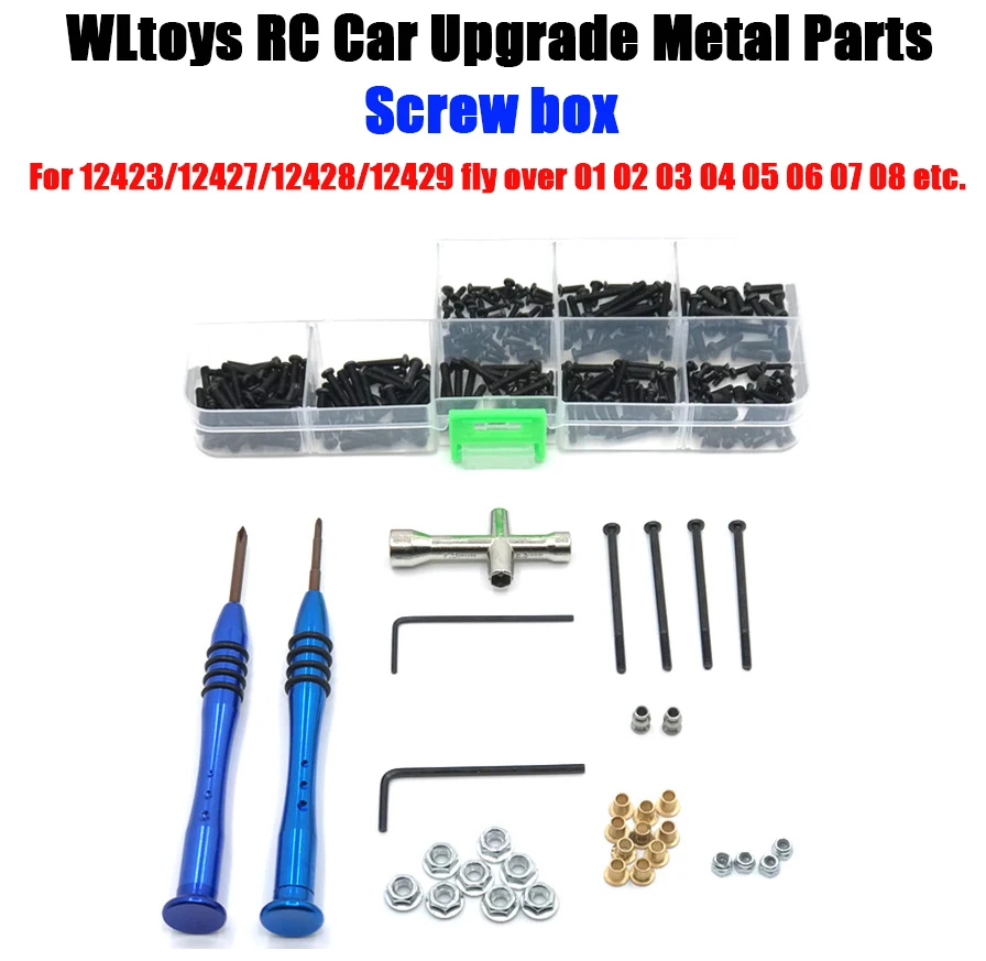 

WLtoys 12423 12427 12428 12429 FY 1 / 12 full series remote control vehicle screw tool box（372）