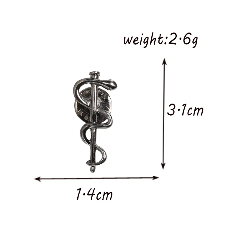 Медсестринская брошь на лацкан врача броши для медицинской организации