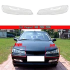 Налобные фонари, прозрачная крышка, абажур, оболочка для лампы, маски, крышка для фар, стекло для фар для Peugeot 406 2004 2005