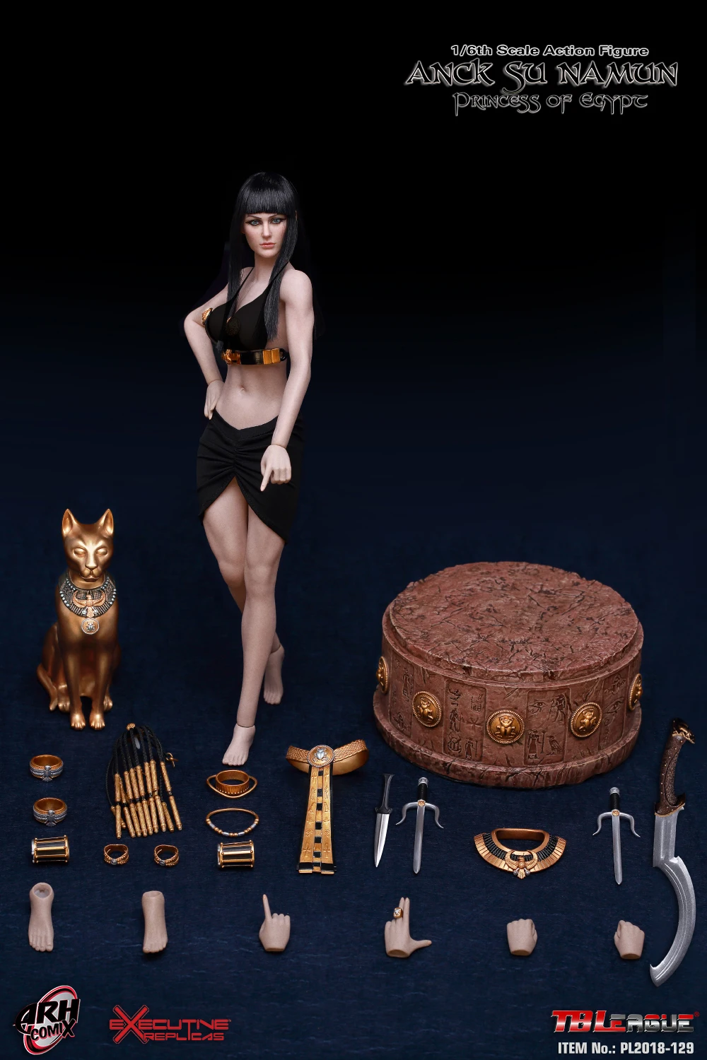 TBLeague 1/6 Scale Anck Su Namun princess of egypt Action Figure с изображением принцессы намуна|Игровые