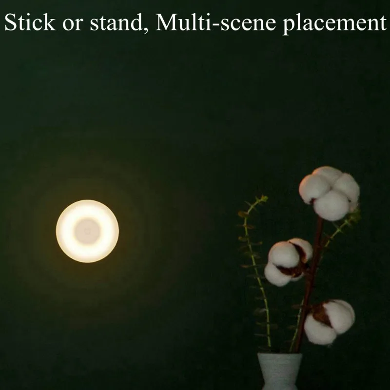 

Original Xiaomi Mijia Smart Home LED Night Light 2 Bluetooth Brightness Infrared Human Light Sensor to work with Xiaomi App