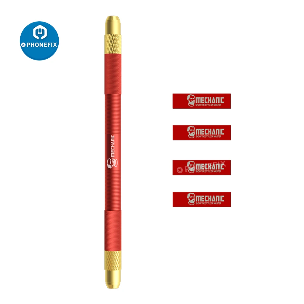 

Mechanic Fonekong Red Blade Double Handle CPU Blade Set for Mobile Phone Hard Disk Baseband BGA Chip CPU A10 A9 Remove the Glue