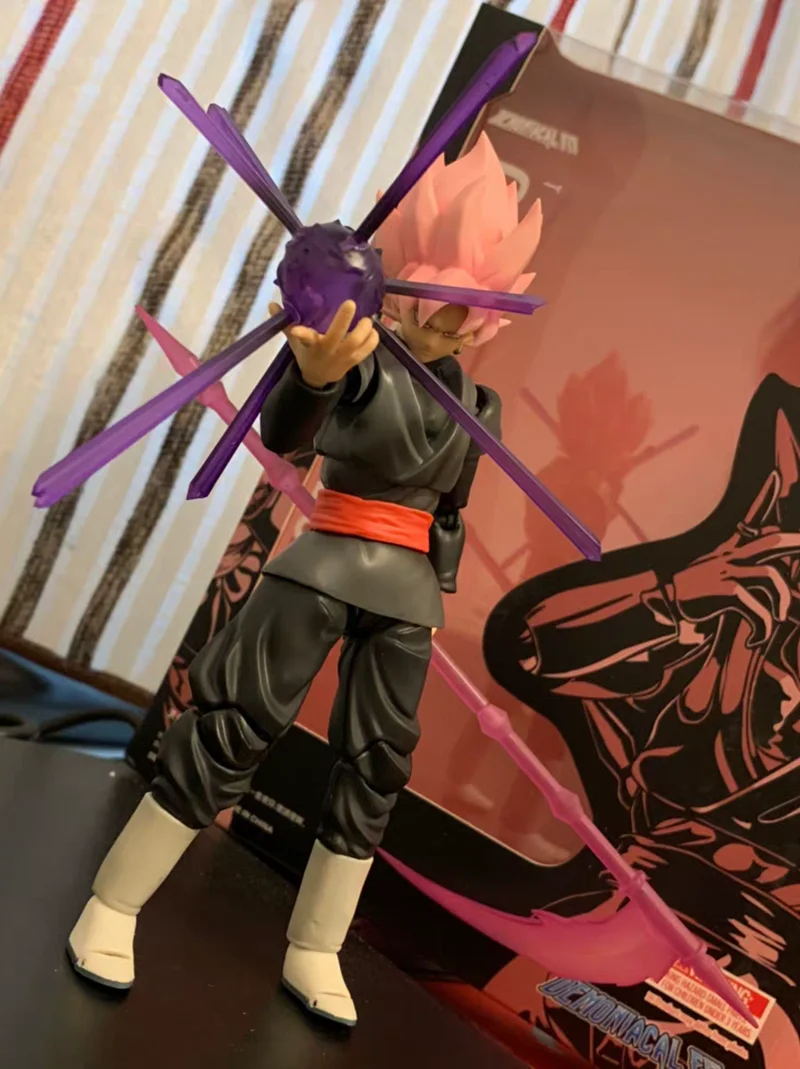 Demoniacal Fit SHF Goku Черная роза Zamasu Dragon Ball Z DBZ фигурка Brinquedos Фигурки|Игровые фигурки и