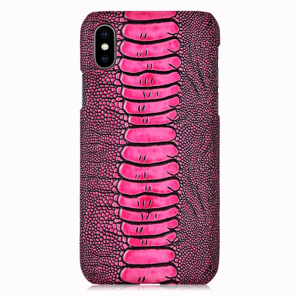 Чехол для телефона Vivo V15 V17 Y3 Y5S Y7S Y19 U3 U20 S1 S5 Z5X Z1 Pro страуса из натуральной кожи чехол