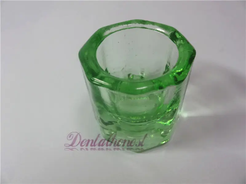 4 шт. маленькие миски для смешивания из зеленого стекла | Красота и здоровье