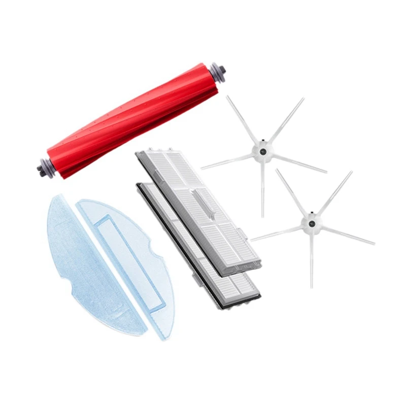 

for Roborock S7 Accessory of Washable Filter Detachable Main Brush Mop Cloth Side Brush Robot Vacuum Cleaner Parts
