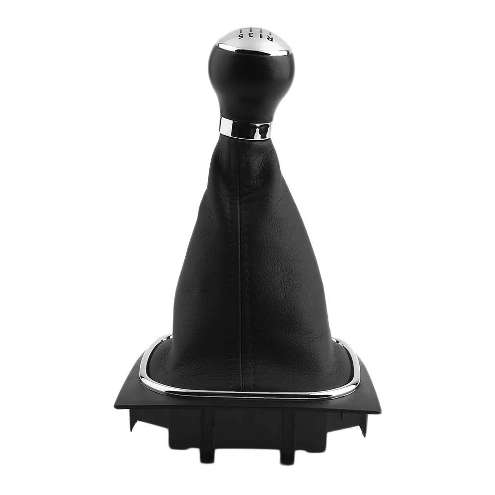 

1 шт. Легкая ручка переключения передач из искусственной кожи, 6 скоростей, пылезащитный чехол для Volkswagen Golf, простота установки, автомобильны...