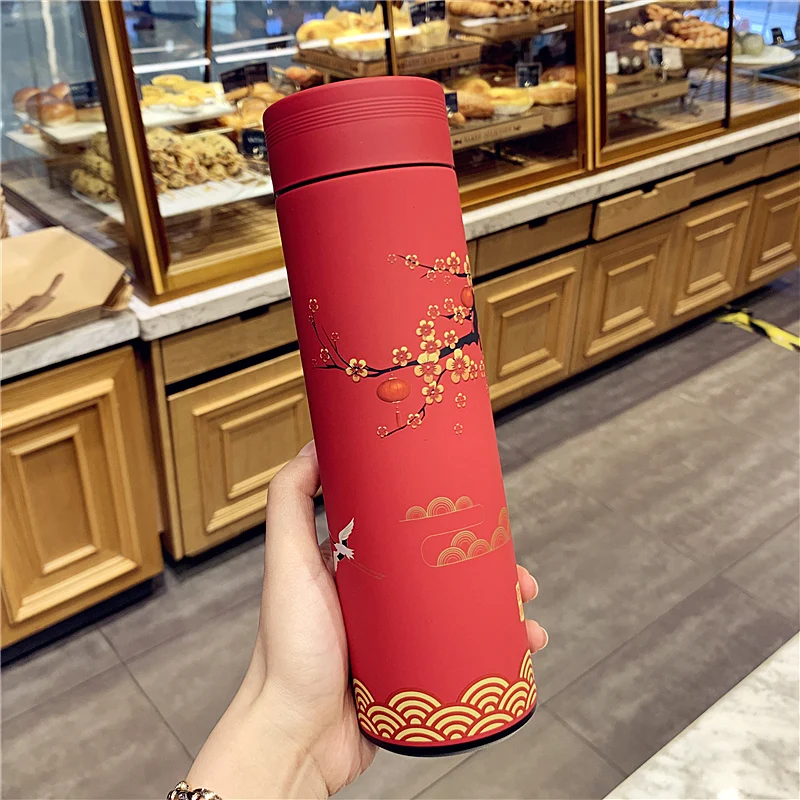 

Chinese Style Wholesale Thermos Bottle Bulk with Lid Thermos Bottle Hot Water Bottle Kubek Termiczny Do Kawy Thermoses BE50BW