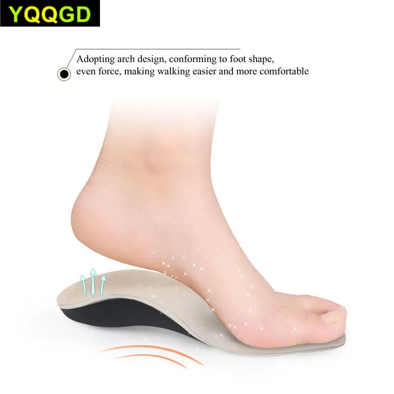 Ортопедические стельки для Для детей Арка Поддержка Плоскостопие плоскостопие