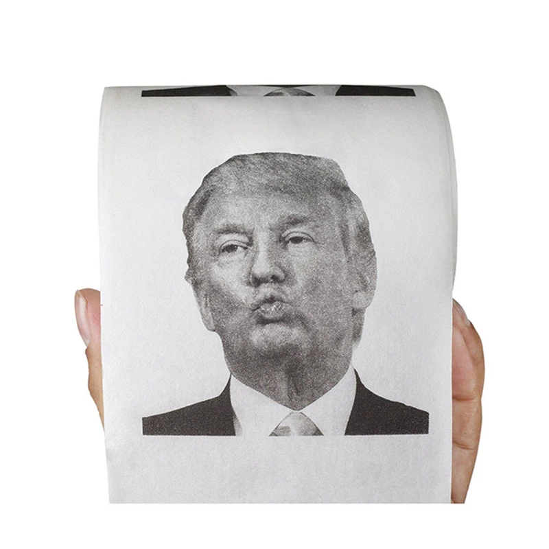 Творческий Дональд Трамп туалетной щетки сделать туалетную бумагу для Great Again» веселый смешной подарок идеальный президентский ершик