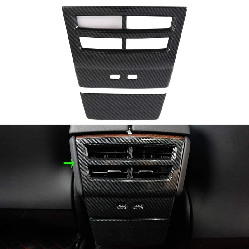 Задняя Крышка вентиляционного отверстия для Tesla Model X S 2016 2017 2018 2019 ABS пластиковые