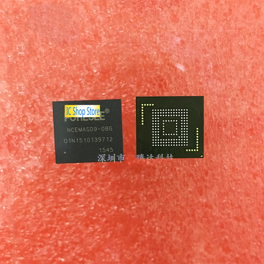 NCEMASD9-08G BGA153 EMMC 8GB новый оригинальный чип IC | Электронные компоненты и