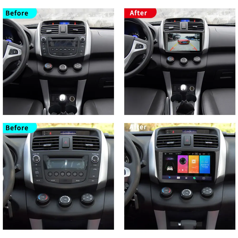 EKIY 9' ips Android 9,0 авто радио Автомобильный мультимедийный для Lifan X60 2012- gps Navi Навигация стерео аудио 4G wifi видео плеер
