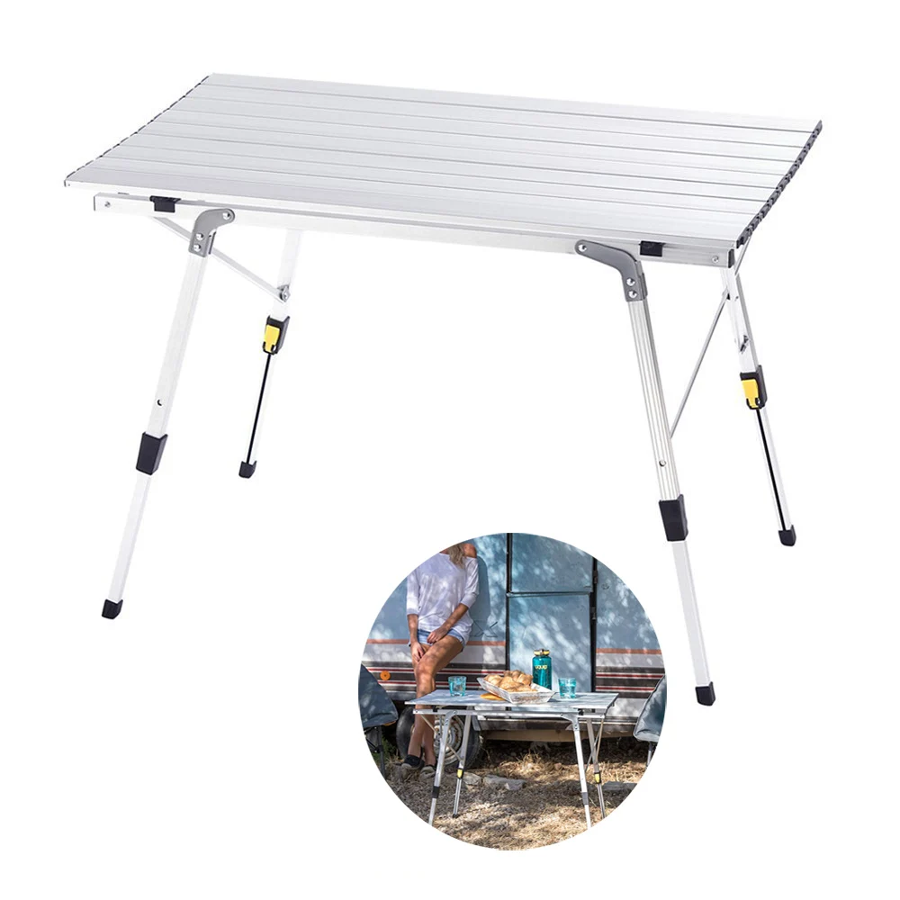 Портативный складной алюминиевый стол для пикника MYJ|Уличные инструменты| |