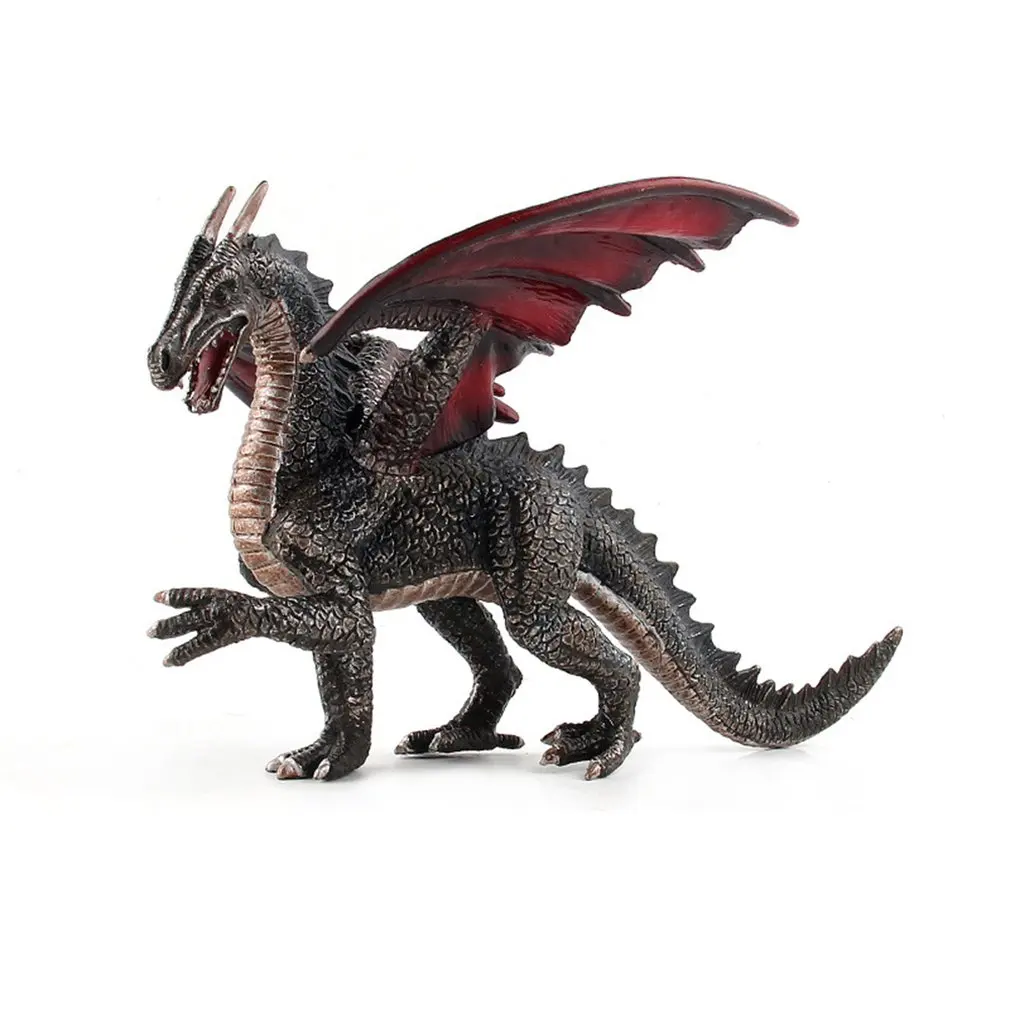 

Набор игрушечных фигурок больших огненных драконов, обучающая модель динозавра, модель динозавра, имитация игрушки, Коллекционная модель д...