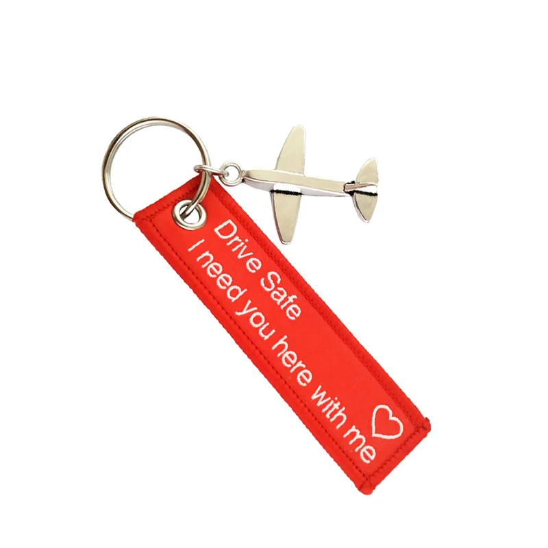 Авиационный брелок KISS ME BEFORE FLIGHT CREW металлический для ключей Летающая подвеска на
