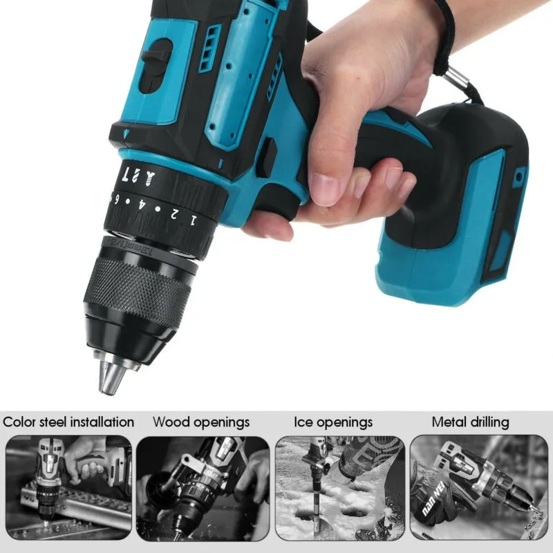 

Wrench Impact Wrench 3-In-1 350NM Brushless Impact Screwdriver Accessories