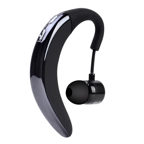 Серый Новые наушники с громкой связью, бизнес Bluetooth, с микрофоном, голосовое управление, беспроводные наушники, Bluetooth гарнитура для вождения, шумоподавление - Цвет: Серый